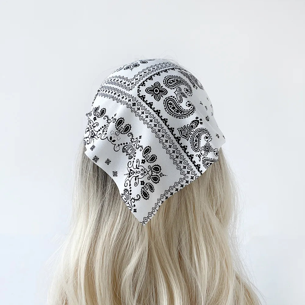 Unisex Casual Hip-Hop Rock Printing Cotton Hair Band Party Headpieces