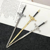 Unisex Chinoiserie Retro Ethnic Style Geometric Sword Alloy Plating Hairpin