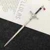 Unisex Chinoiserie Retro Ethnic Style Geometric Sword Alloy Plating Hairpin