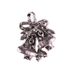 Unisex Christmas Bell Brooch Collar Pin In Alloy With Electroplated Finish Fashion Corsage Jewelry Accessory