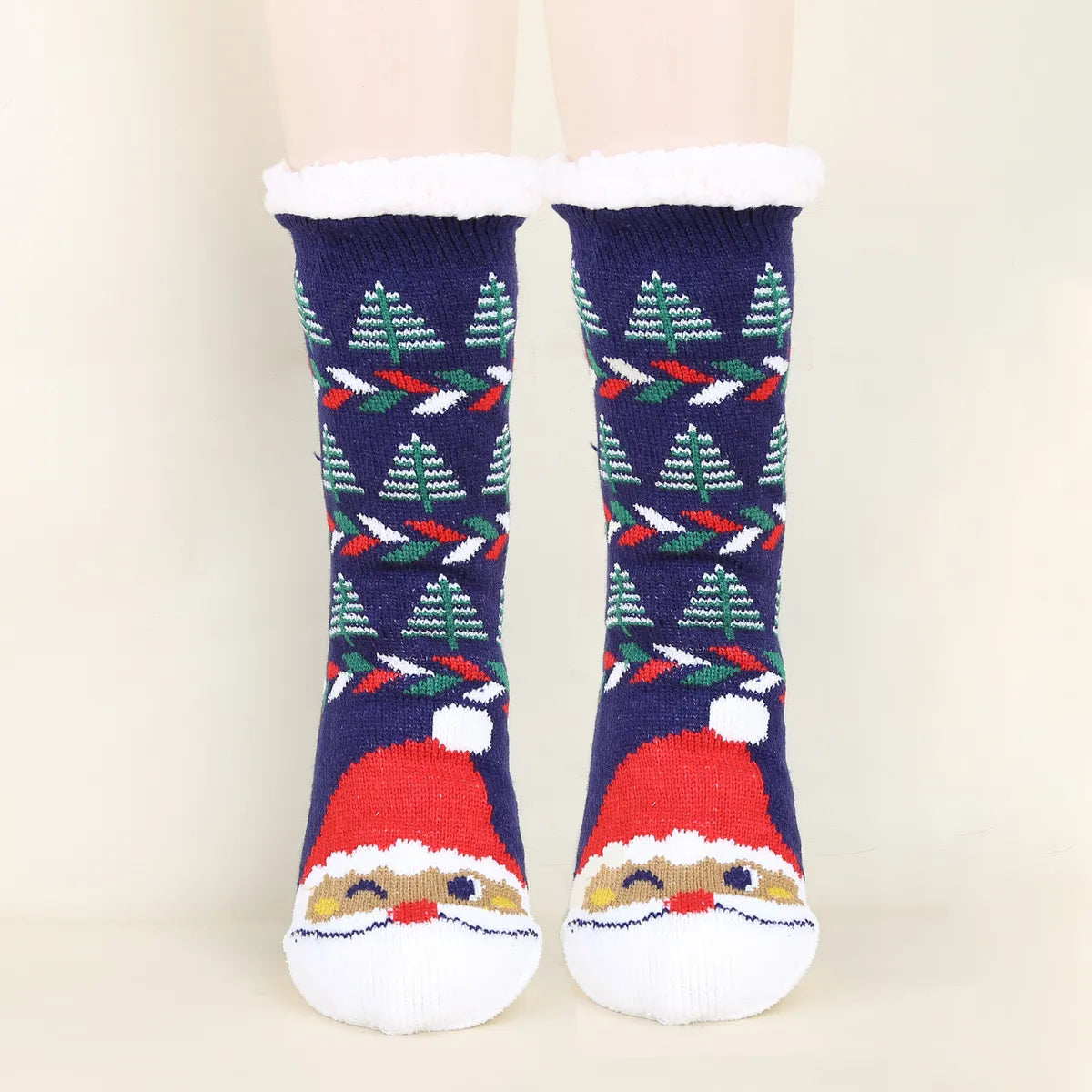 Unisex Christmas Cartoon Polyester Cotton Polyester Crew Socks A Pair