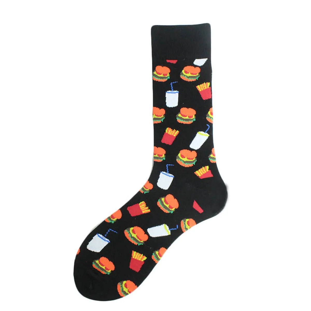 Unisex Commute Animal Cotton Crew Socks A Pair