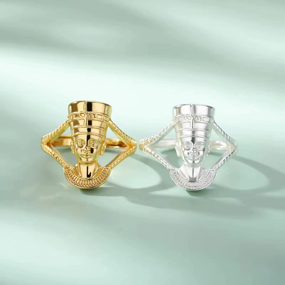 Unisex Copper Opening Adjustable Ring With Electroplating Treatment