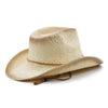 Unisex Cowboy Style Star Crimping Straw Hat
