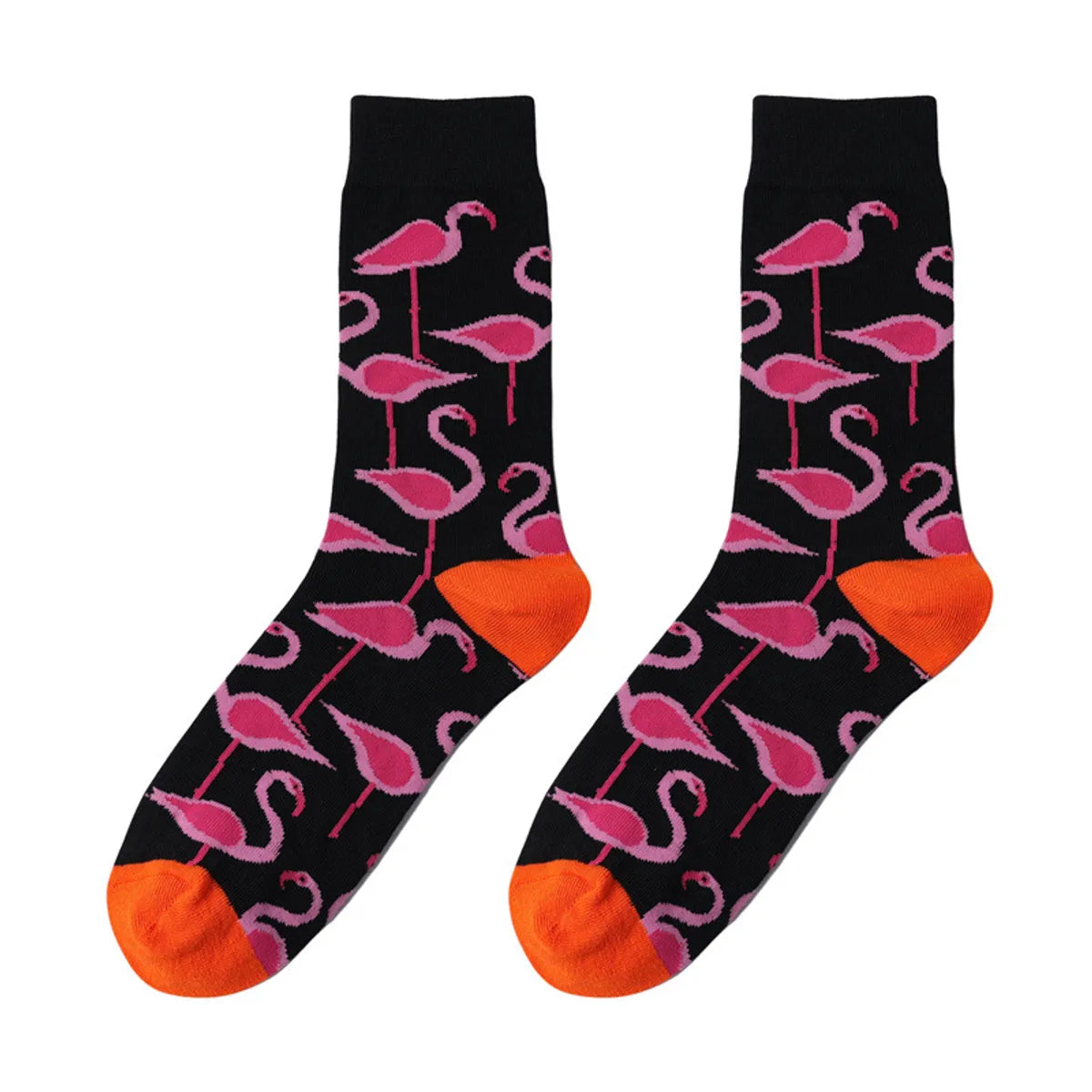 Unisex Cute Animal Skull Cotton Crew Socks A Pair