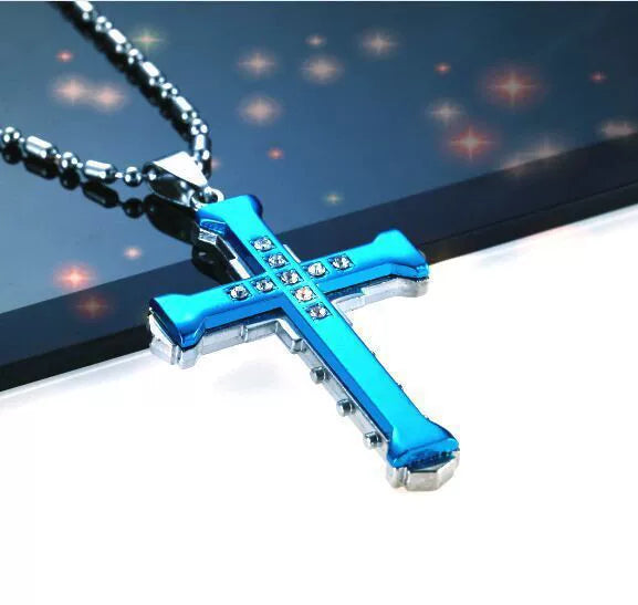 Unisex Double Layer Alloy Pendant Necklace With Electroplated Bamboo Chain And Geometric Letter Design