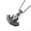 Unisex Electroplated Alloy Double Boxing Glove Pendant Necklace With Leaf And Floral Details