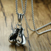 Unisex Electroplated Alloy Necklace With Titanium Steel Headphone Pendant Keel Chain And Rock Music Geometric Animal Zodiac Design