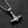 Unisex Electroplated Alloy Necklace With Titanium Steel Headphone Pendant Keel Chain And Rock Music Geometric Animal Zodiac Design
