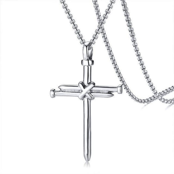 Unisex Electroplated Alloy Necklace With Titanium Steel Headphone Pendant Keel Chain And Rock Music Geometric Animal Zodiac Design