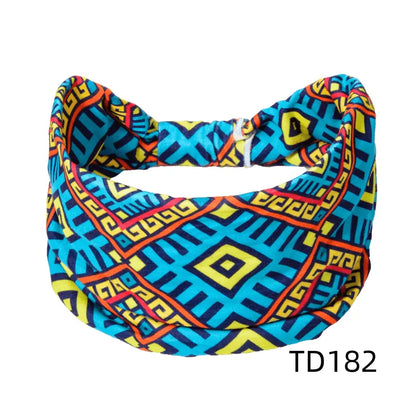 Unisex Elegant Modern Style Simple Style Digital Printing Stripe Rayon Knit Hair Band