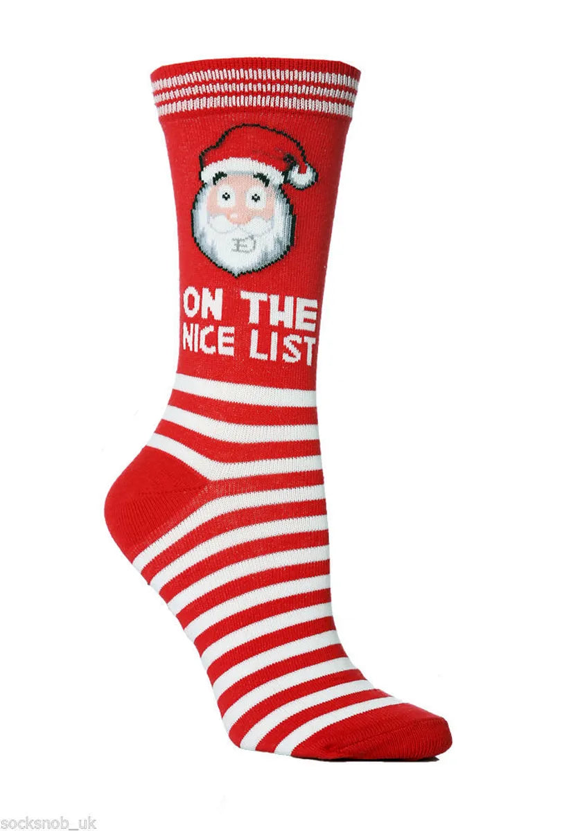 Unisex Fashion Santa Claus Elk Cotton Jacquard Socks Ankle Socks