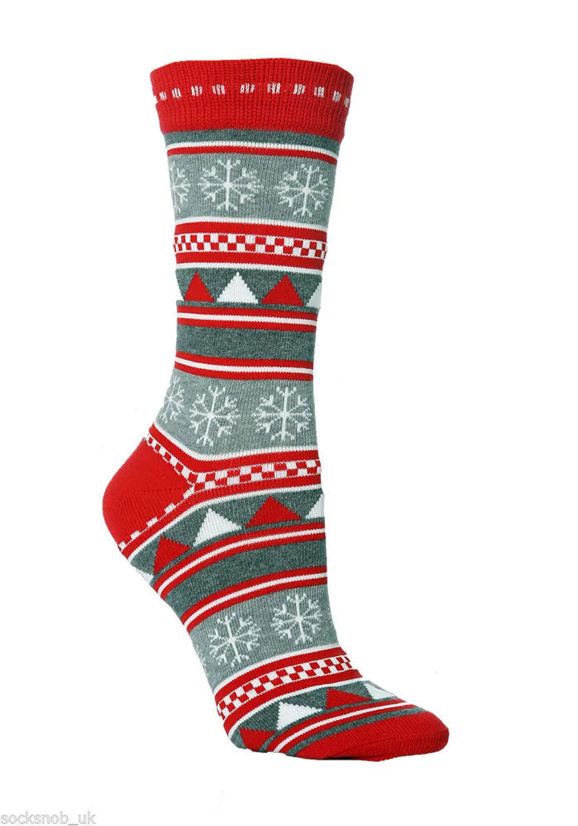 Unisex Fashion Santa Claus Elk Cotton Jacquard Socks Ankle Socks