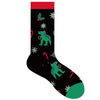 Unisex Fashion Santa Claus Snowman Cotton Jacquard Crew Socks