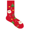 Unisex Fashion Santa Claus Snowman Cotton Jacquard Crew Socks