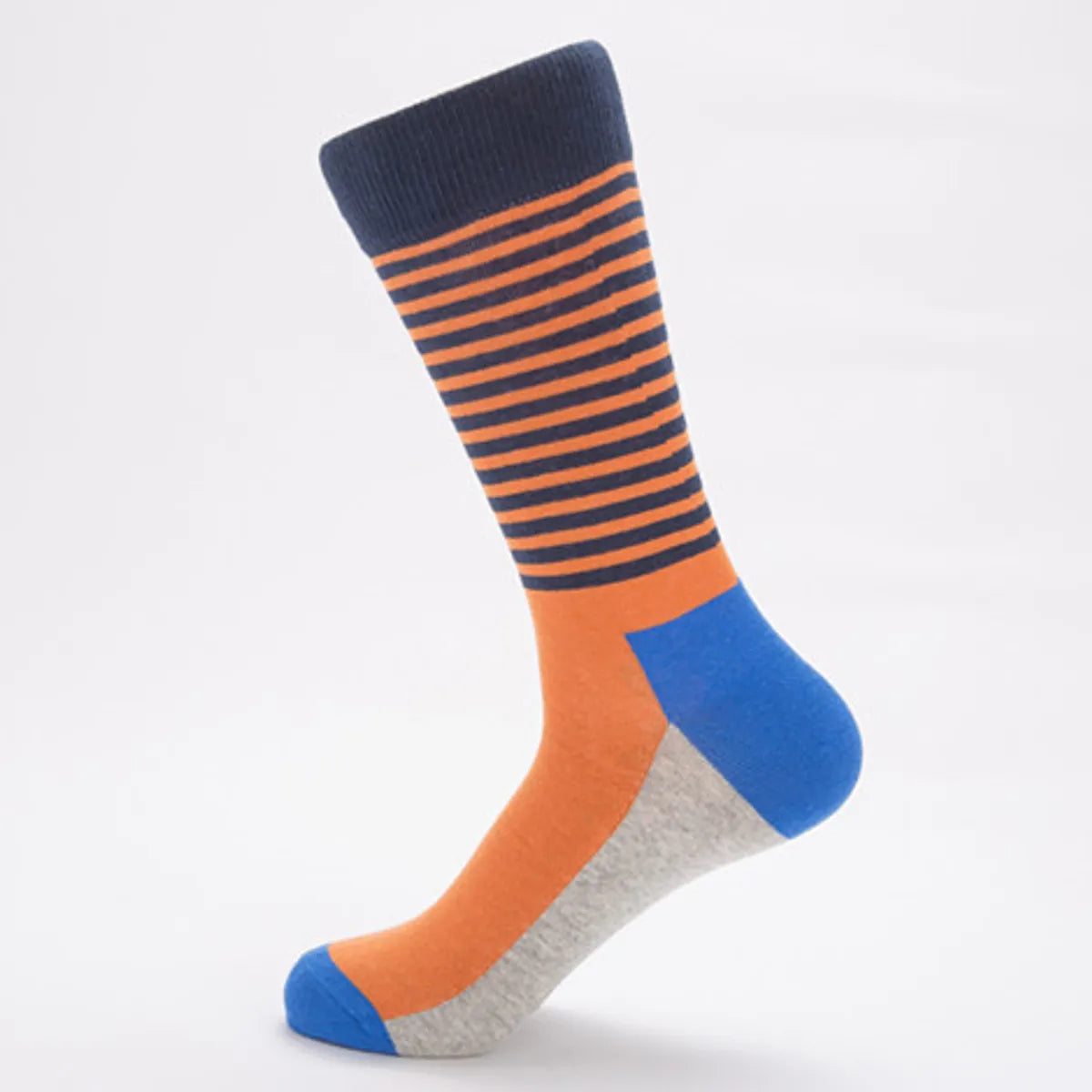 Unisex Fashion Stripe Cotton Jacquard Ankle Socks