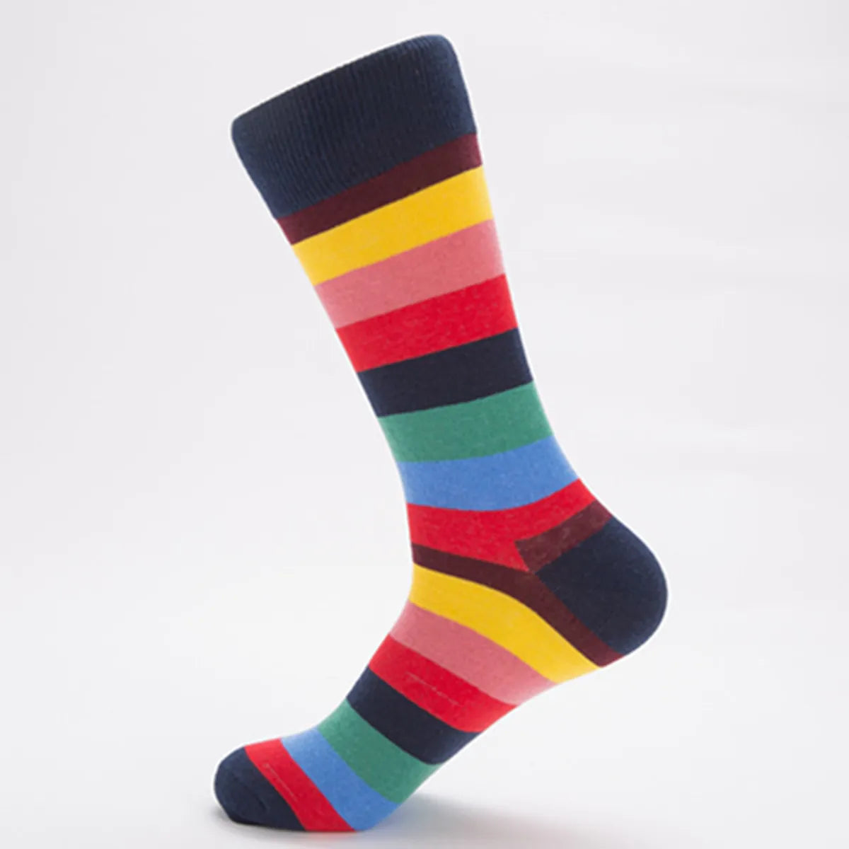 Unisex Fashion Stripe Cotton Jacquard Ankle Socks