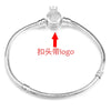 Unisex Geometric Metal Electroplated Snake Bone Bracelet With Crown Zircon And Logo Diy