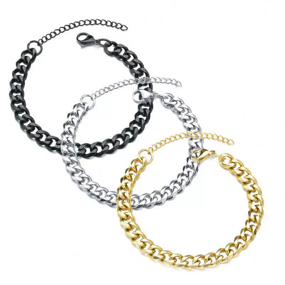 Unisex Geometric Original Design Gold Silver Black Stainless Steel Necklace With Fruit Rhombus Patterns And Side Chain Featuring Polish Processing Technology