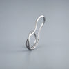 Unisex Geometric Statement Ring In Electroplated Copper With Double Ring Design And Adjustable Open Band