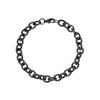 Unisex Geometric Titanium Steel Oshaped Bracelet Anklet Clothes Chain With Electroplating