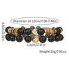 Unisex Handmade Natural Semiprecious Stone And Wood Bead Bracelet With Geometric Style