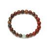 Unisex Handmade Planet Bracelet With Natural Stone And Agate Animals Zodiac Pattern