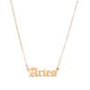 Unisex Handmade Stainless Steel And Titanium Steel Constellation Bamboo Chain Necklace In Ins Style