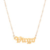 Unisex Handmade Stainless Steel And Titanium Steel Constellation Bamboo Chain Necklace In Ins Style