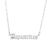 Unisex Handmade Stainless Steel And Titanium Steel Constellation Bamboo Chain Necklace In Ins Style