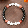 Unisex Handmade Stone Geometric Style Couple Bracelets