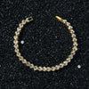 Unisex Hiphop Geometric Alloy Heartshaped Stitching Chain Bracelet With Electroplating
