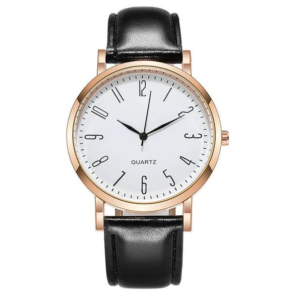 Unisex Leisure Stainless Steel Mesh Quartz Watch With Round Dial