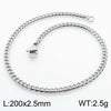 Unisex Minimalist Handmade Geometric Titanium Steel Bracelets With Sixsided Cuban Chain