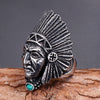 Unisex Retro Handmade Titanium Steel Ring