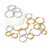 Unisex Round Stainless Steel Electroplated Fashion Earrings