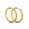 Unisex Round Stainless Steel Electroplated Fashion Earrings