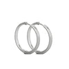 Unisex Round Stainless Steel Electroplated Fashion Earrings
