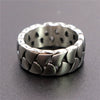 Unisex Simple Fashion Stainless Steel Woven Ring With Seiko Craftsmanship Personality Style Jewelry