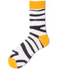 Unisex Simple Style Oil Painting Cotton Crew Socks A Pair