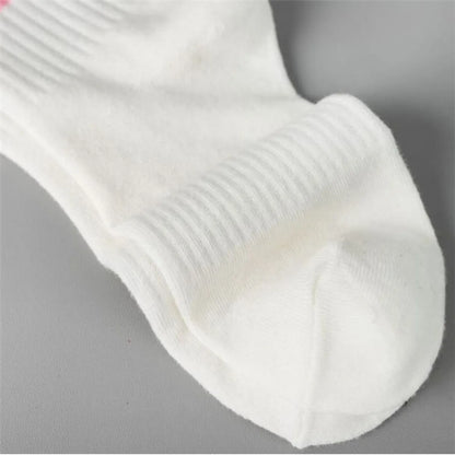 Unisex Sports Stripe Cotton Crew Socks A Pair