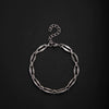 Unisex Stainless Steel Geometric Rhombus Bracelets With Electrolytic Finish In Mixed Fashion Styles
