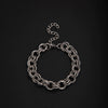 Unisex Stainless Steel Geometric Rhombus Bracelets With Electrolytic Finish In Mixed Fashion Styles