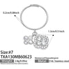 Unisex Stainless Steel 18K Gold Plated Four Leaf Flower Rhinestone Jewelry Set Necklace Earrings Bracelet Ring