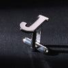 Unisex Stainless Steel Lettershaped Cufflinks With Electroplating Design