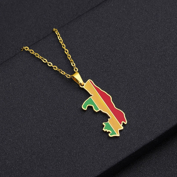 Unisex Stainless Steel Pendant Necklace With Star Shape Titanium Steel Pendant Electroplated High End Fashion Chain Accessory