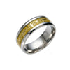 Unisex Stainless Steel Rings With Animals And Zodiac Patterns