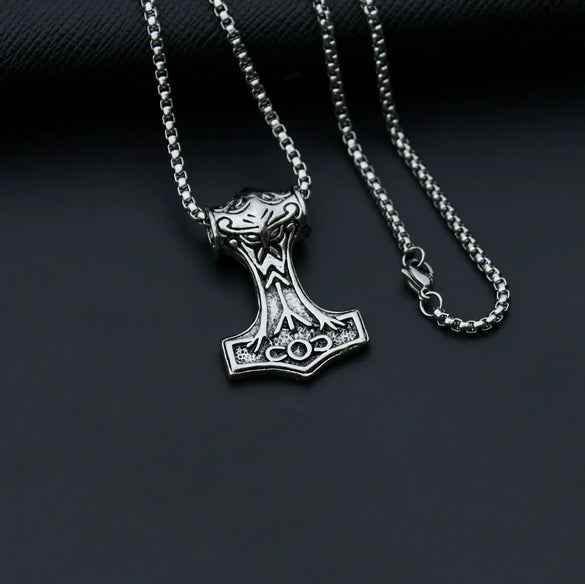 Unisex Stainless Steel Star Pendant Necklace With Round Pendant And Electroplated Finish Trendy Streetwear Jewelry