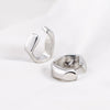 Unisex Titanium Steel Geometric Punk Style Ear Clip With Polishing