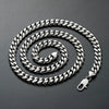 Unisex Titanium Steel Necklace With Geometric Pattern And Polishing Treatment
